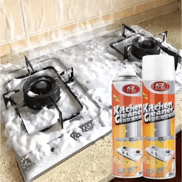 Multi-Purpose Kitchen Cleaner Spray – Grease & Stain Remover for Stove, Sink, Countertops & Appliances